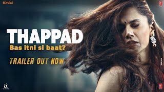 THAPPAD TRAILER Taapsee Pannu  Anubhav Sinha  Bhushan Kumar  Releasing 28 February 2020 [upl. by Harve605]