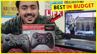 Best Budget Gaming Controller for Laptop and Pc  Redgear Pro Wireless Gamepad  With Gta 5 Gameplay [upl. by Dinnage]