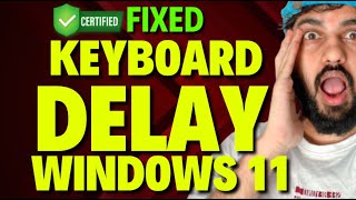 Keyboard Delay Fix Windows 11 [upl. by Schrader]