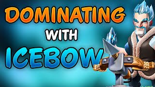 DESTROYING Trophy Road w IceBow  8000 trophies  Clash Royale [upl. by Blanch750]