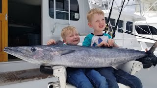 Tuna amp Wahoo Catch Clean Cook  Offshore Fishing Outer Banks  Tuna amp Wahoo Recipe [upl. by Grady636]