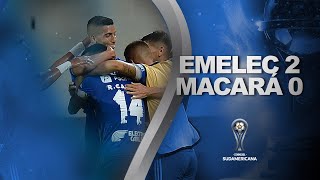 Emelec vs Macará 20  RESUMEN  Primera Fase  VUELTA  CONMEBOL Sudamericana [upl. by Mcconnell]