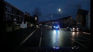 Unmarked Police  PSNI  Responding  Belfast [upl. by Lattimer]