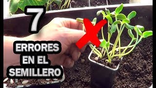 👉 7 Errores Que Todos Cometimos Preparando Semilleros 🌱 Solución  La Huertina De Toni [upl. by Namruht]