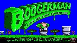 Intro  Gameplay Boogerman A Pick and Flick Adventure Super Nintendo HD [upl. by Orelia]