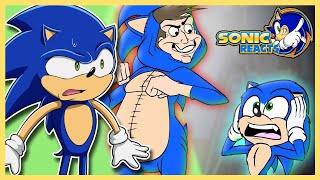 JIM NOOOOOO Sonic Reacts Basically Movie Sonics Escape Sonic Movie ANIMATION Part 3 [upl. by Llenad18]