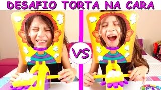 DESAFIO TORTA NA CARA  PIE FACE CHALLENGE [upl. by Nylhtac433]