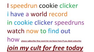 Cookie Clicker Speedrun 1 Million World Record 648 [upl. by Ladnar283]