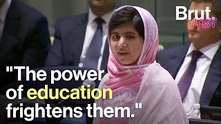 Malalas 2013 Speech After Being Shot by the Taliban [upl. by Jeniece]