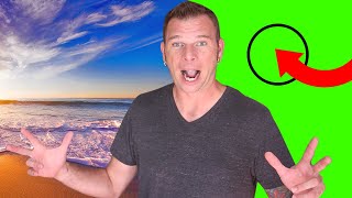 How To Use Green Screen Effect On iMovie [upl. by Ahsiekram]