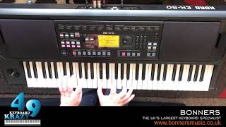 Korg EK50 Keyboard  744 Sounds Part 13 [upl. by Kirby]