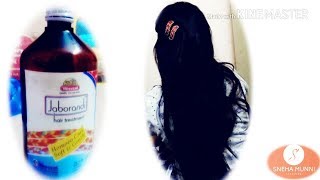 HAIR GROWTH OIL Homeopathic 100 NATURAL jaborandi hair oil [upl. by Thapa429]