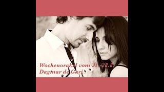 WochenorakelKartenlegen f Seelenpartner Dualseelen Wunschpartnergratis [upl. by Atoiganap]