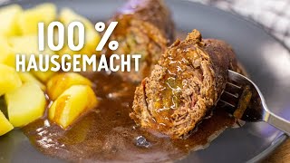 Du liebst zarte Rinderrouladen wie von Oma Dann ist dieses Rezept für dich [upl. by Stockwell768]