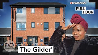 Touring a LOVELY 4 Bed New Build HOME  House Tour UK  Bellway Gilder Show Home  Property Vlogs [upl. by Ennazor326]