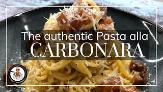 The authentic Pasta alla Carbonara  The ultimate Carbonara recipe  Italian Recipe [upl. by Swihart613]