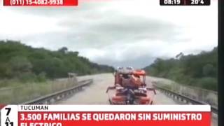 Tucuman Evacuados por las inundaciones [upl. by Aldos47]