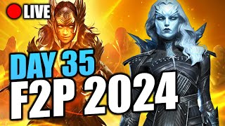 🔴 LIVE  DAY 35 HELLHADES F2P CHALLENGE 2024  Raid Shadow Legends [upl. by Bergstrom78]