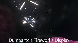 Fireworks Display  Dumbarton 2024 [upl. by Bayard]