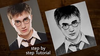 How to Draw Harry Potter Easy Chibi [upl. by Oremo]