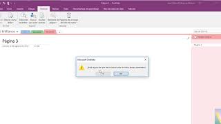 Recuperar secciones y páginas eliminadas en OneNote [upl. by Lateehs]