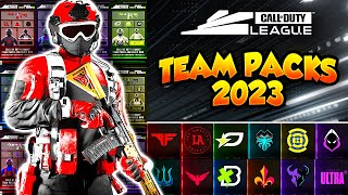 Call of Duty League 2023 Skins Now Available  Team Pack Showcase Modern Warfare 2 x Warzone 2 [upl. by Dnaltruoc]