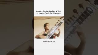 Watch Till the end🔥 Anoushka Shankar🪕❤️  promotingartists🎶 [upl. by Asher633]