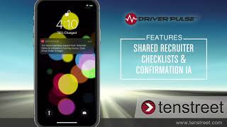 Tenstreet Driver Pulse Mobile App Demo [upl. by Wandie951]