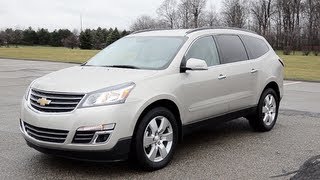 2013 Chevrolet Traverse AWD LTZ  WR TV POV Test Drive [upl. by Webb]