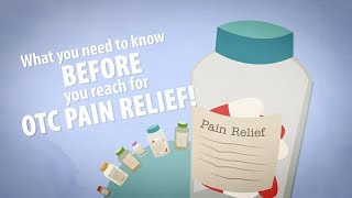 OTC Pain Medication What You Need to Know [upl. by Edalb]