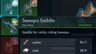 How to Make a Sweepa Saddle in Palworld [upl. by Humo]