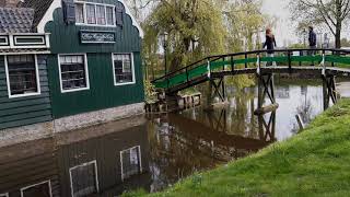 Hollannin tuulimyllyt Zaanse Schans ulkoilmamuseo [upl. by Lledraw]