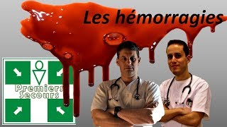 les hémorragies  2  premiers secours [upl. by Yltneb]