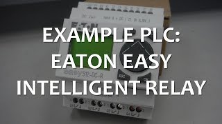 Example PLC EATON EASY Intelligent Relay Full Lecture [upl. by Salchunas594]