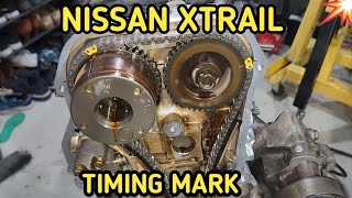 X Trail Timing Chain Mark T30 QR 25 QR20 Engine 2003 to 2007 [upl. by Ihsorih912]