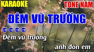 Đêm Vũ Trường Karaoke Tone Nam Karaoke Lâm Nhạc Sống  Beat Mới [upl. by Maxentia]