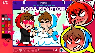 LA BODA SPARTOR 🤣🎨DIBUJOS VERGONSOZOS de PINTURILLO 2 RaptorGamer [upl. by Boles]