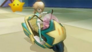 Mario Kart Wii  Mirror Flower Cup Grand Prix Rosalina Gameplay [upl. by Baras108]