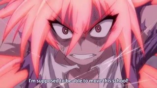 Medaka Box めだかボックス  War God Medaka Vs Unzen 720p Eng Subs [upl. by Kimberli]