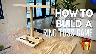 DIY Tabletop Ring Toss Game 🎁 [upl. by Ylloj]