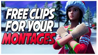 FREE CHAPTER 2 FORTNITE CLIP PACK 28  60 FPS 1080P HD FREE CLIPS TO EDIT [upl. by Nwahsir]