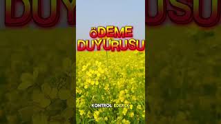 Çiftçilere ödeme duyurusu [upl. by Malina]