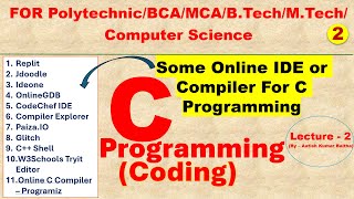 Online Compiler for C  Online Compiler C  C Compiler  Online IDEs for C Programmers [upl. by Noitsuj]