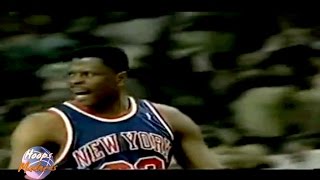 Tony Kukoc 18 Game Winning Shot Patrick Ewing Early Celebration [upl. by Ecneps]