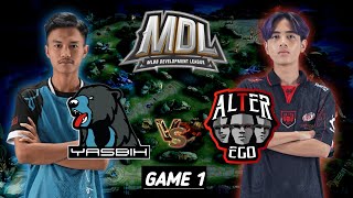 DEBUT PERTAMA CELIBOY MAIN DI MDL  AE VS YASBIH GAME 1 MDL ID SEASON 9 [upl. by Haroved8]