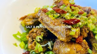 Salt amp Pepper Chicken Wings 椒盐鸡翅 [upl. by Aronson]