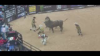 Wreck Boudreaux Campbell vs Big Red Round 3 2021 PBR World Finals [upl. by Statis849]