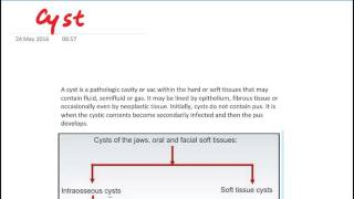 Odontogenic cyst [upl. by Asseral]