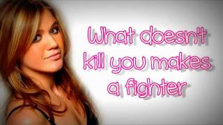 Kelly Clarkson  Stronger Lyrics [upl. by Kacie]