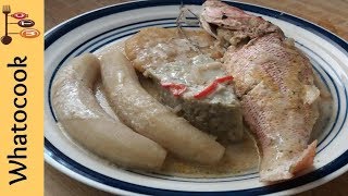 How To Prepare Fish To Serve With Fungi Virgin Islands Style [upl. by Cirdes]